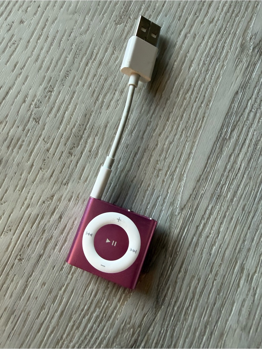 Apple iPod Shuffle 4th Generation with a 2GB capacity